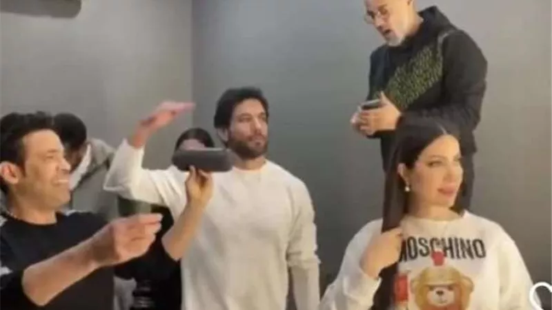 سعد الصغير ينشر كواليس أغنيته الجديدة من مسرحية ”كازانوفا”