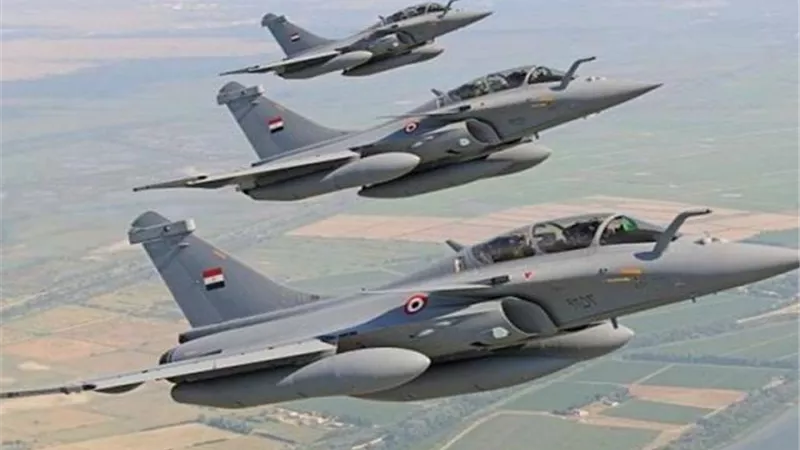 اختتام فعاليات التدريب الجوى المشترك المصرى الفرنسى (آمون-22)