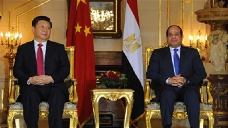 تفاصيل مباحثات السيسي مع نظيره الصيني شي جين بينج