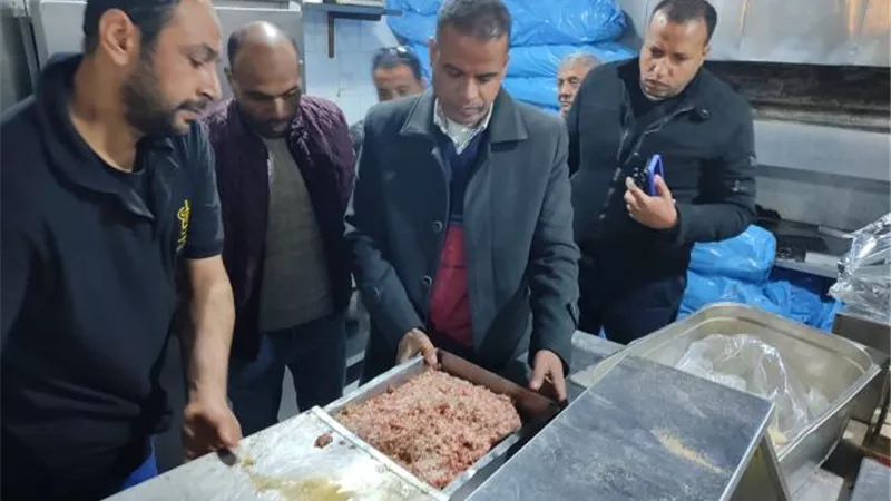 شاهد «الجيزة» تضبط 2355 قضية تموينية بإجمالى 105 طنًا أغذية فاسدة