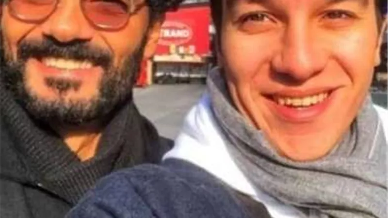 ريم البارودى تغازل نجل خالد النبوى: فتى الشاشة القادم
