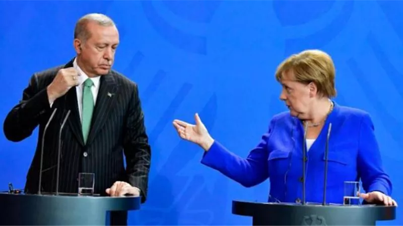 ميركل تؤدب أردوغان .. ألمانيا تُعلن دعمها لليونان في شرق المتوسط