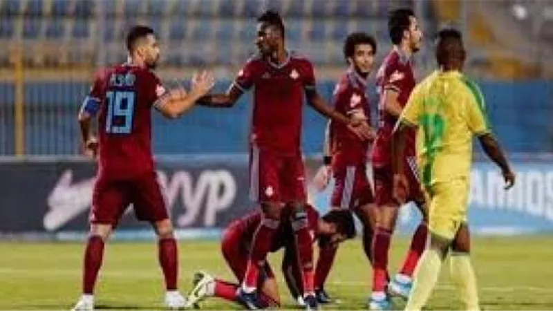 قائمة بيراميدز لمواجهة أسوان
