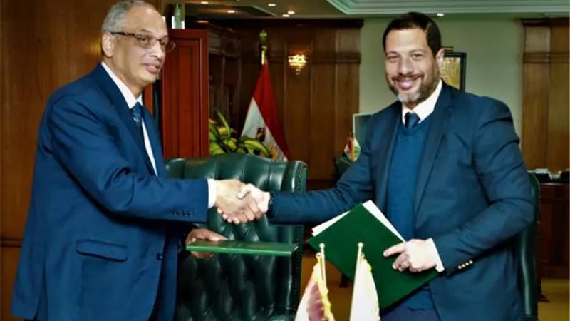 توقيع بروتوكول تعاون بين هيئة الرقابة على الصادرات ومجلس الصناعة للتكنولوجيا والابتكار لدعم التنسيق الفنى