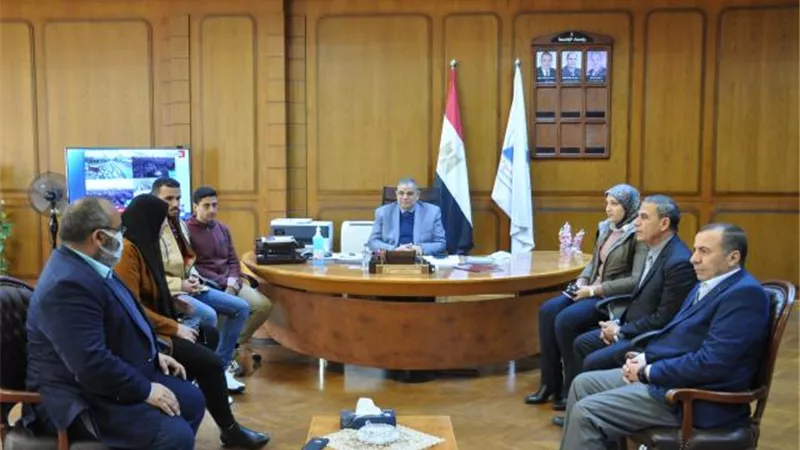 انطلاق برنامج اكتشاف المُبتكرين ورواد الأعمال بجامعة كفرالشيخ