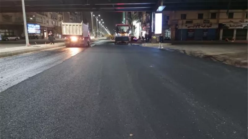 بالصور.. «الجيزة» تنفذ أعمال رصف وتطوير وتوسعه لطرق المعتمدية والعدوي سليم والتحرير