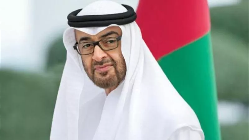 رسالة عاجلة من ولي عهد أبوظبي لـ رئيس أوكرانيا