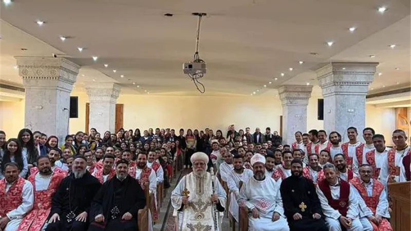 49 خادمًا وخادمة.. تخريج خدام جدد لكنيسة العذراء وأبي سيفين بمدينة الأمل