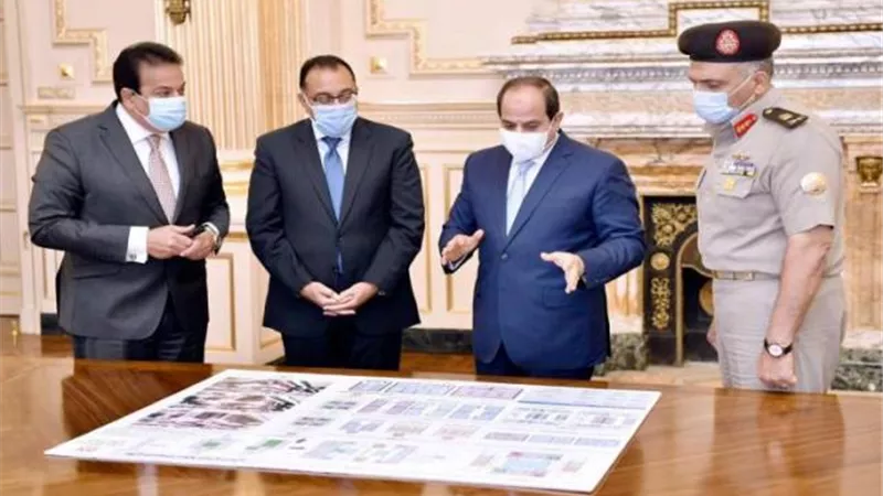 توجيه عاجل من السيسي لرئيس الوزراء ووزير التعليم العالي