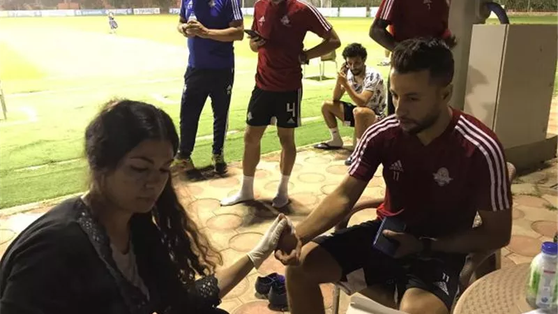 بالصور- بيراميدز يجري ”رابيد تيست” استعداداً للزمالك
