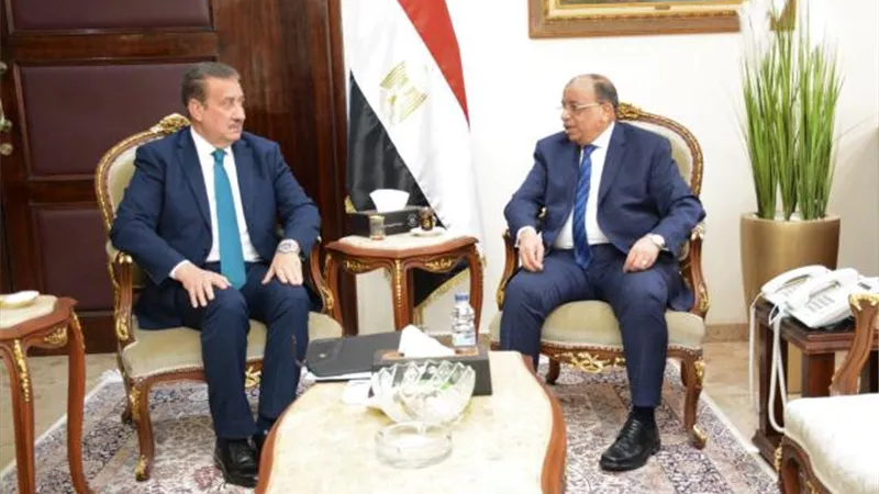 تفاصيل لقاء وزير التنمية المحلية ومحافظ المنوفية