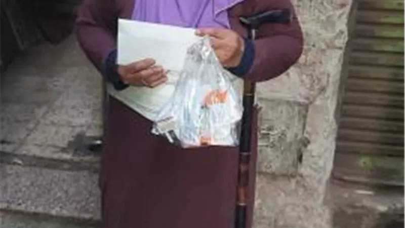 صور من منزل  ”السيدة المسنة ” التي اشتكت  للرئيس السيسي