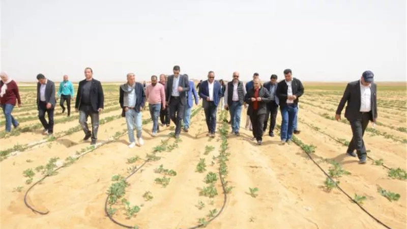 أكاديمية البحث العلمى والريف المصرى يفتتحان المرحلة الأولي من المزرعة البحثية التطبيقية النموذجية