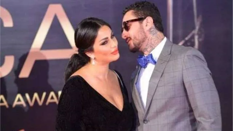 ندى الكامل تعلق علي صور قبلاتها مع زوجها السابق أحمد الفيشاوى بشكل مثير