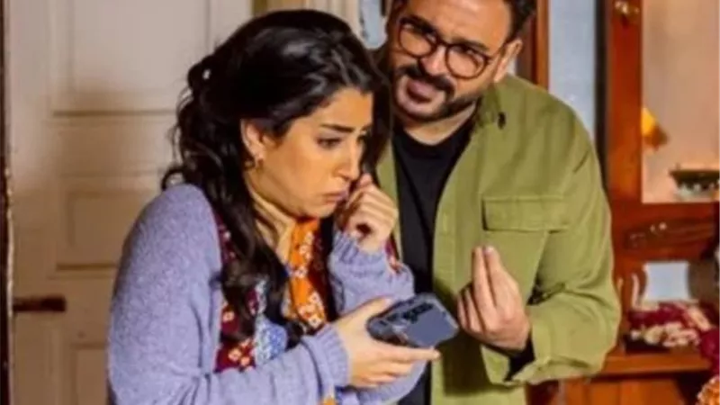أيتن عامر تقع فى حب أكرم حسني وتعلق: مكتوب عليا