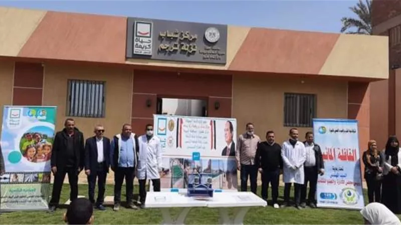اطلاق قوافل مائية شاملة بقرى الجيزة