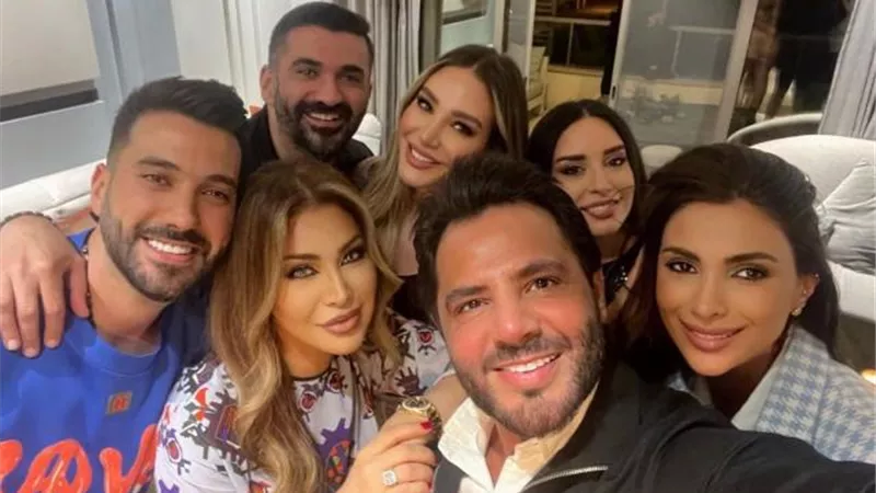 نوال الزغبي برفقة نيشان فى أحدث ظهور لها