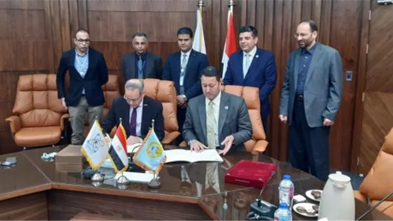 مذكرة تفاهم بين القومي للبحوث الفلكية والجيوفيزيقية وهيئة الرقابة النووية والاشعاعية