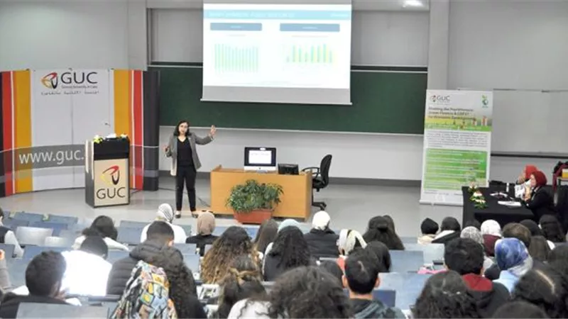 الجامعة الألمانية بالقاهرة تناقش التمويل المناخي والمستدام دعماً لمؤتمر المناخ القادم
