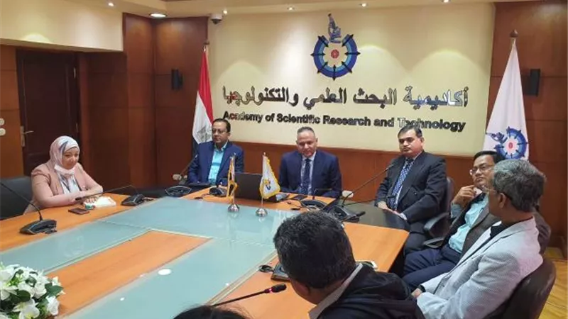 تفاصيل لقاء رئيس أكاديمية البحث العلمي ووفد من دولة بنجلاديش
