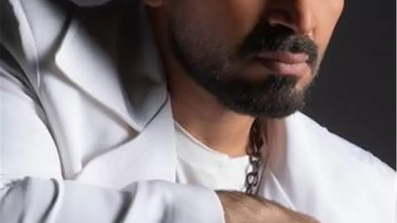 أحمد سعد يحتفل بمولودته الجديدة
