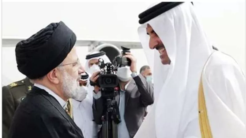 تفاصيل لقاء أمير قطر والرئيس الإيراني في طهران