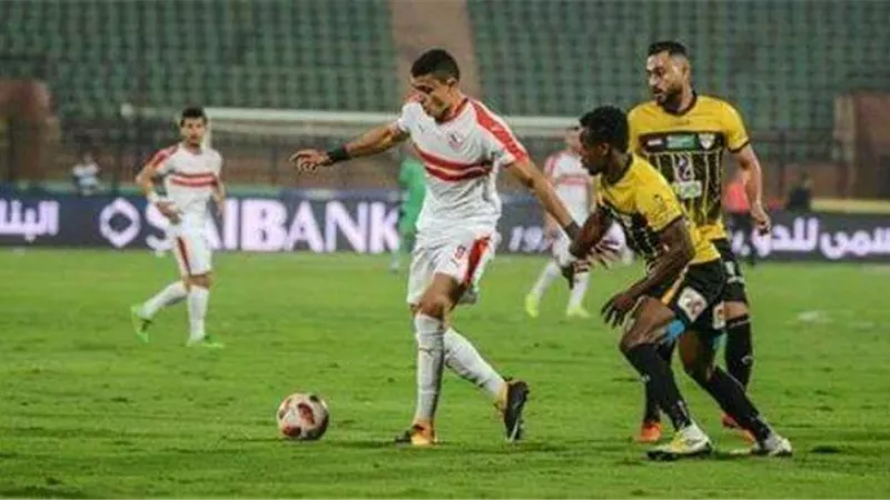 15 دقيقة.. فييرا يهدر هدف التقدم لصالح الإنتاج الحربي في شباك الزمالك