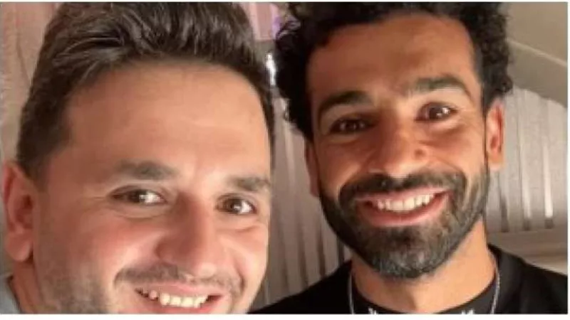 مصطفى خاطر يهنئ محمد صلاح بعيد ميلاده