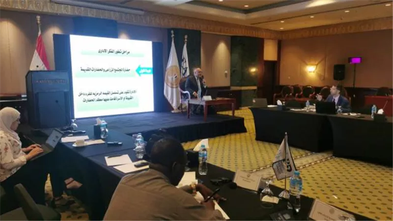 ختام فعاليات اليوم السابع من الدورة التدريبية للكوادر الأفريقية بعرض عن التنظيم المؤسسى للإدارة المحلية