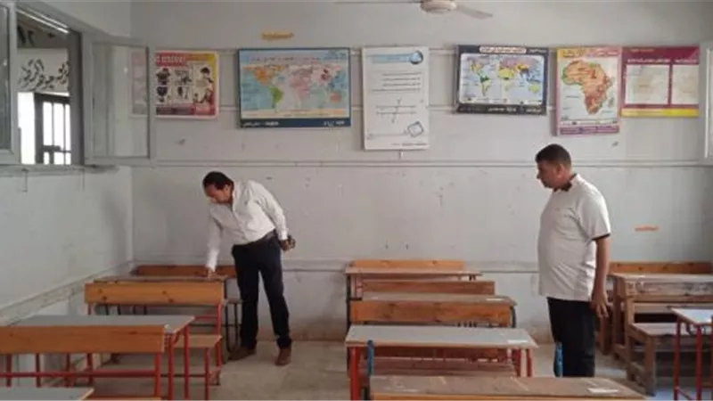 بالصور..ننشر استعدادات محافظة الجيزة لبدء امتحانات الثانوية العامة غداً
