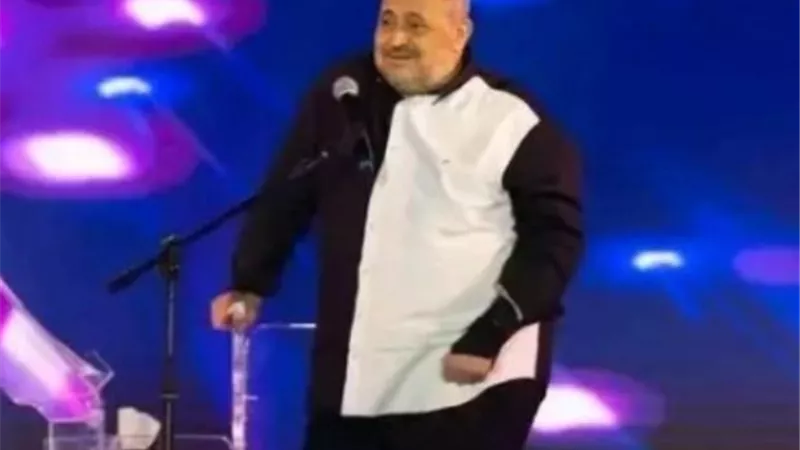 جورج وسوف بوزن زائد في أحدث ظهور