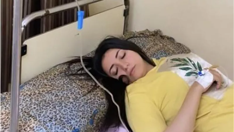 آية عبدالله تتعرض لأزمة صحية مفاجئة وتدخل المستشفى