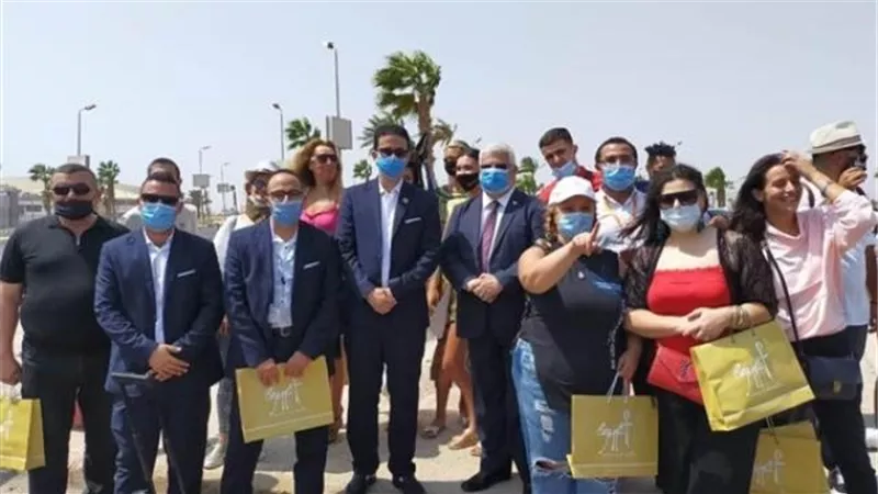 وصول أولى رحلات الشارتر من أرمينيا إلى شرم الشيخ