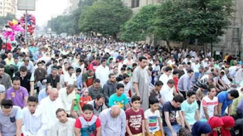 تعرف علي موعد صلاة عيد الأضحى المبارك فى مدن ومحافظات الجمهورية