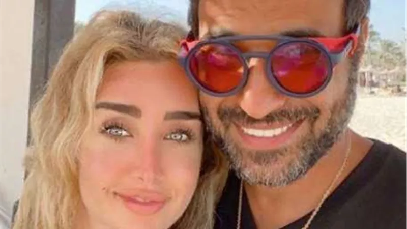 أحمد فهمى يهنئ زوجته بفيلم ”بحبك”:  الف مبروك حبيبتى