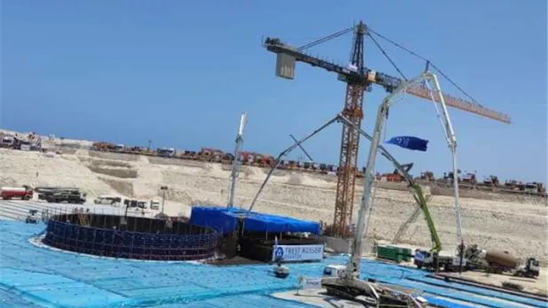 مشروع المحطة النووية بالضبعة ينطلق إلى مرحلة الإنشاءات الرئيسية