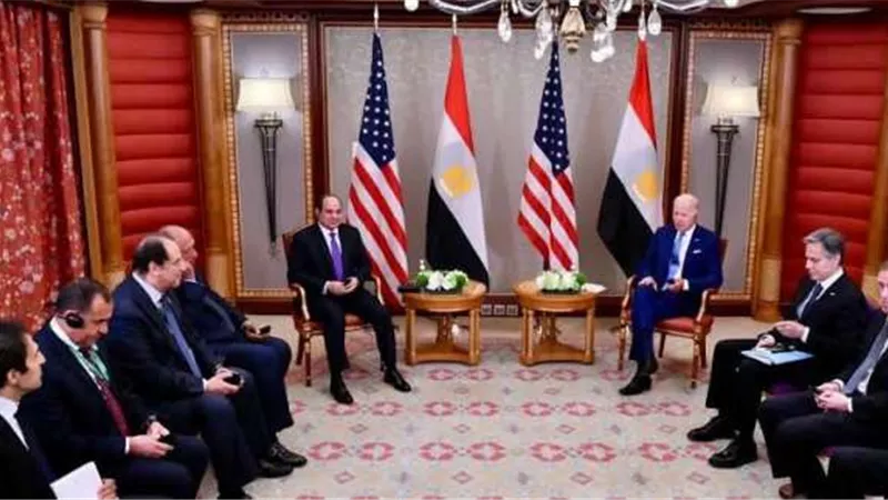 البيت الأبيض يُعلن عن لقاء مرتقب بين السيسي وبايدن