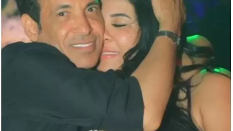 برلنتى عامر برفقة زوجها سعد الصغير فى إطلالة رومانسية