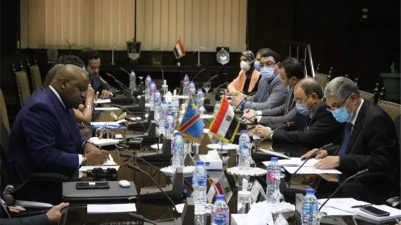 ننشر كواليس لقاء وزير الكهرباء بوفد رفيع المستوى برئاسة مستشار الرئيس الكونغولي
