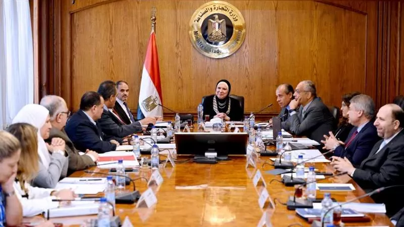 ننشر تفاصيل  اجتماع مجلس إدارة مركز تدريب التجارة الخارجية برئاسة وزيرة التجارة والصناعة