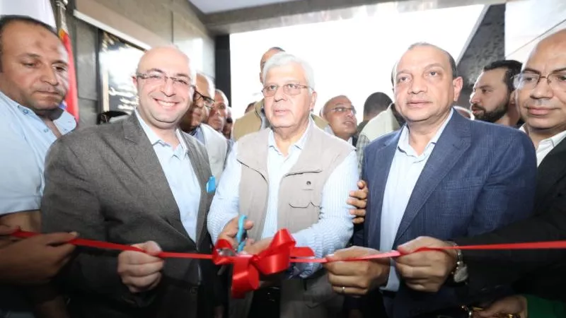 وزير التعليم العالي ومحافظ بني سويف ورئيس جامعة بني سويف يفتتحون عددًا من مشروعات الجامعة