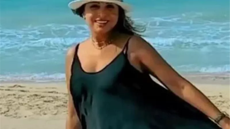 أنغام تستمع بأجواء الصيف في أحدث ظهور