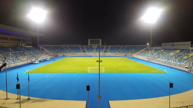 سيجنفاي تضيء استاد هيئة قناة السويس الجديد بالإسماعيلية