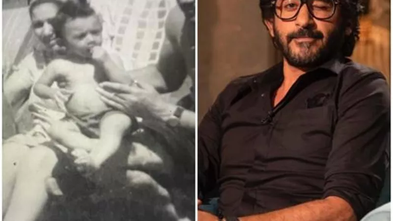 أيام ما كنا على الحجر.. أحمد حلمي يشارك في تحدي الطفولة