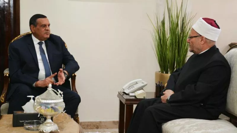تفاصيل لقاء وزير التنمية المحلية ومفتي الجمهورية