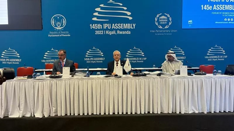 رئيس مجلس النواب يترأس الاجتماع التنسيقي التشاوري للمجموعة العربية بالاتحاد البرلماني الدولي