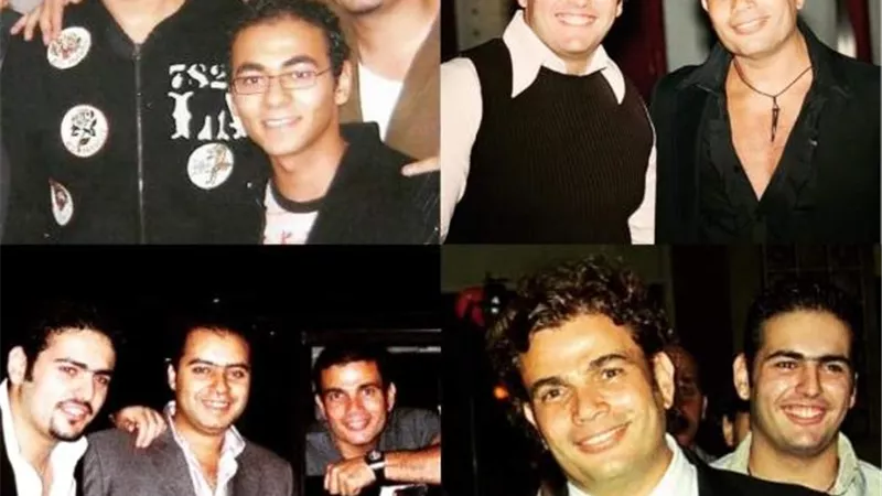 أحمد زكريا يهنئ الهضبة عمرو دياب بعيد ميلاده الـ 61