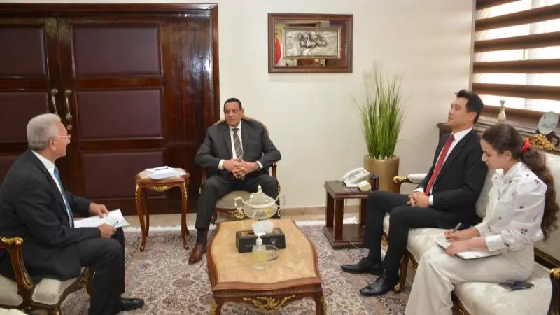 تفاصيل لقاء وزير التنمية المحلية وسفير كوريا الجنوبية
