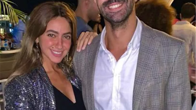 شاهد.. أول ظهور لـ هند عبد الحليم وزوجها بعد حفل زفافهما