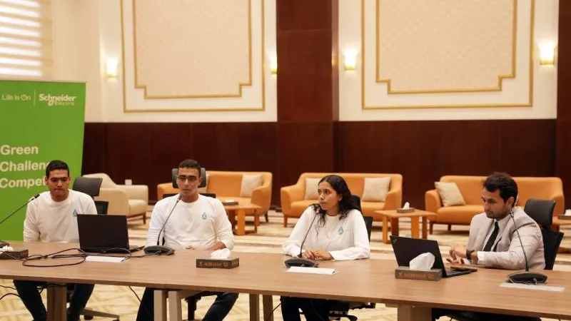 الانتقال إلى المرحلة النصف نهائية في مسابقة ”التحدي الأخضر للاستدامة” مع شنايدر إلكتريك وجامعة ”الملك سلمان” بجنوب سيناء